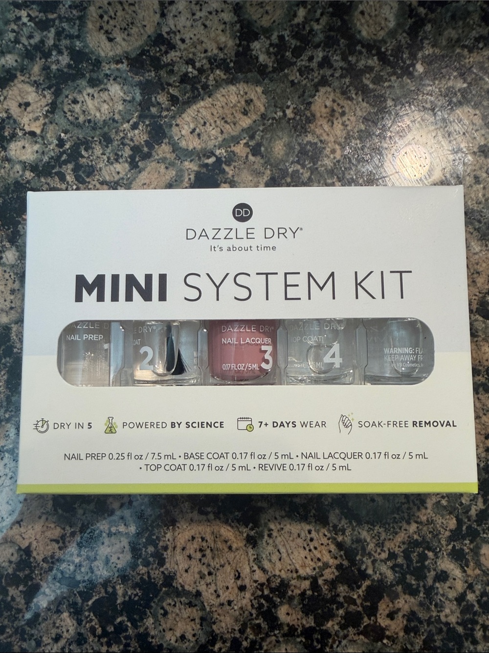 Mini System Kit – Mauve Nail Lacquer Set